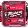 Набор головок и бит Milwaukee с компактной трещеткой 1/4"