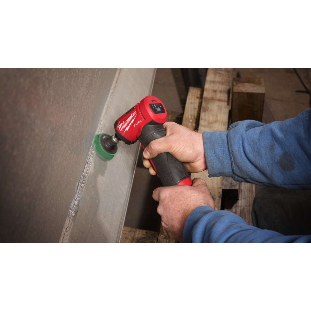 Аккумуляторная цанговая угловая шлифовальная машина Milwaukee M12 FDGA2-0