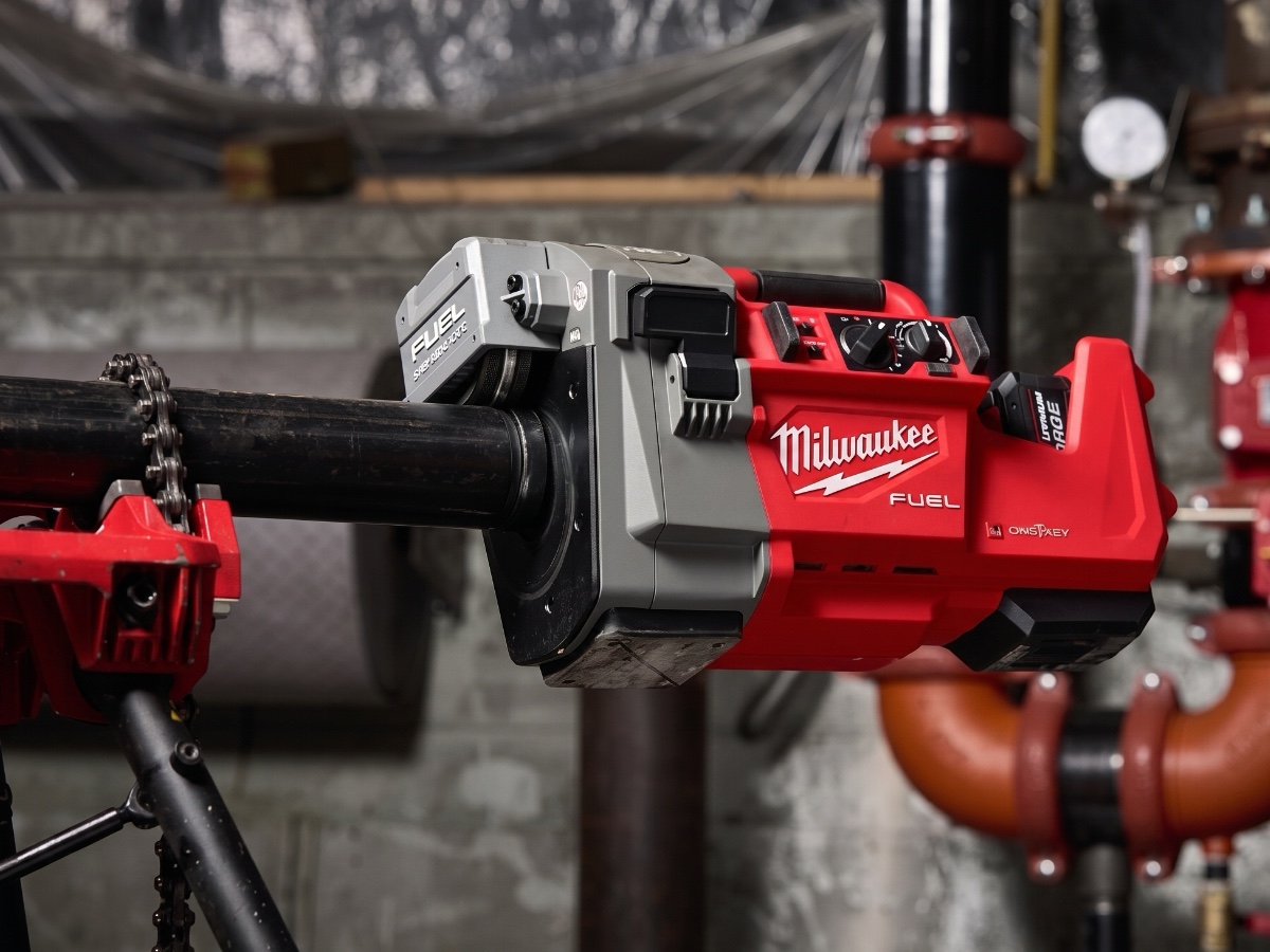 Аккумуляторный желобонакатчик для труб 1 1/4″–4″ - Milwaukee M18 FUEL