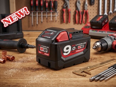Аккумулятор Milwaukee M18 REDLITHIUM HIGH DEMAND 9.0 Ач — больше времени работы для профессионального инструмента