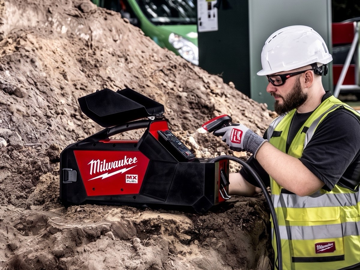 Аккумуляторное решение для электромуфтовой сварки труб - Milwaukee MX FUEL