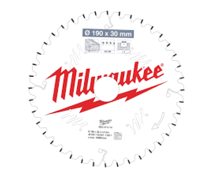 Пильный диск Milwaukee для торцовочной пилы по дереву 254x30x3,0x60