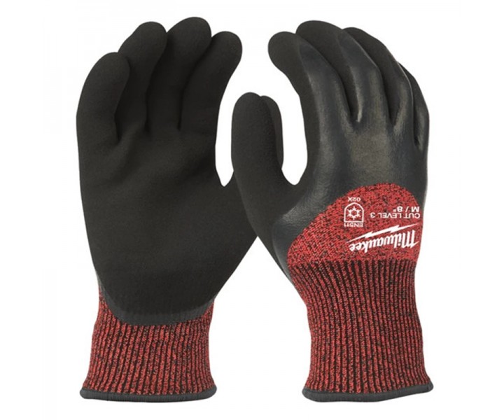 Перчатки Milwaukee с защитой от порезов, уровень 3, зимние, размер XL/10