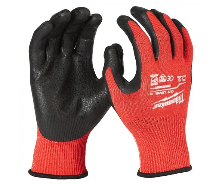Перчатки Milwaukee с защитой от порезов, уровень 3, размер M/8