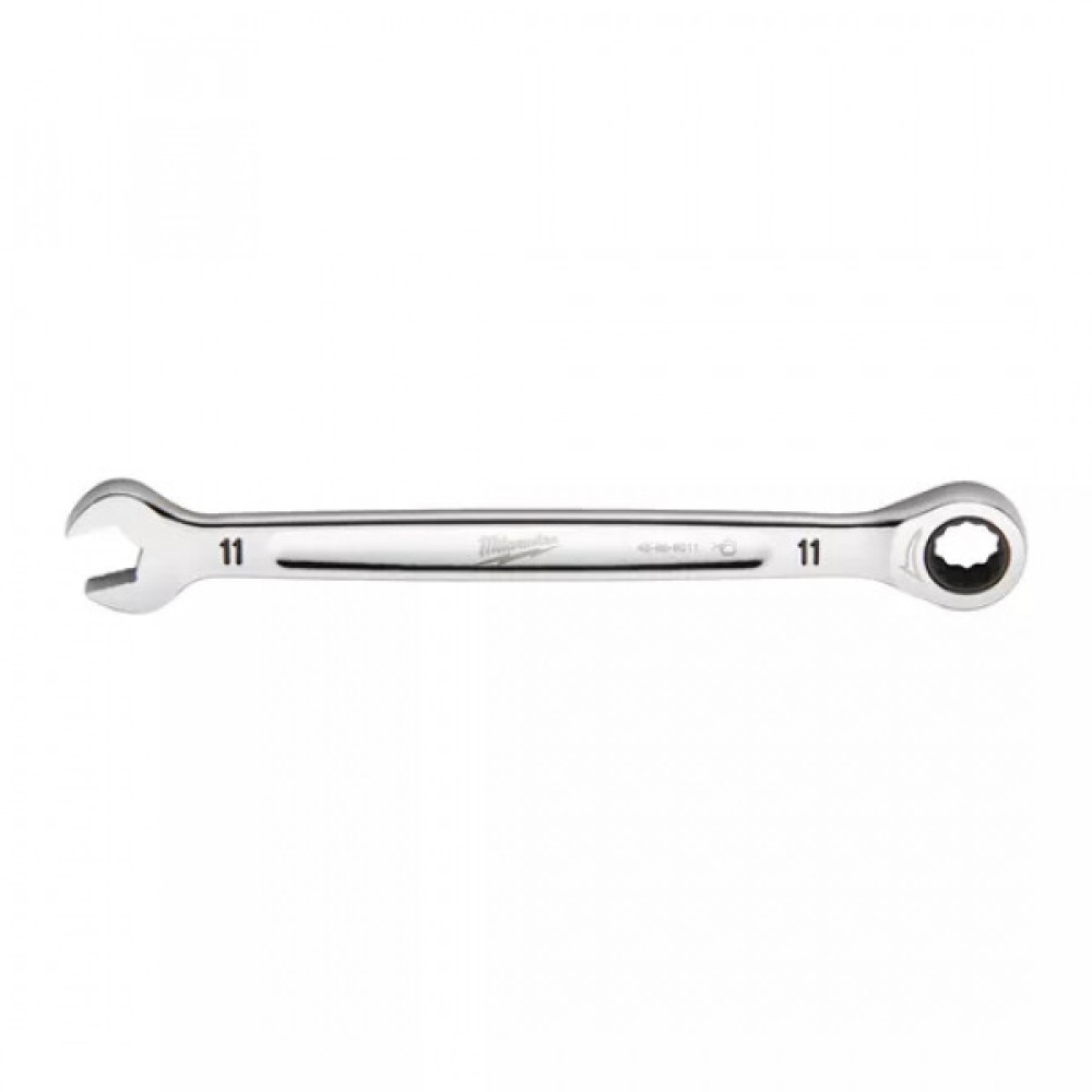 Ключ рожково-накидной Milwaukee с трещоткой MAXBITE  11 мм