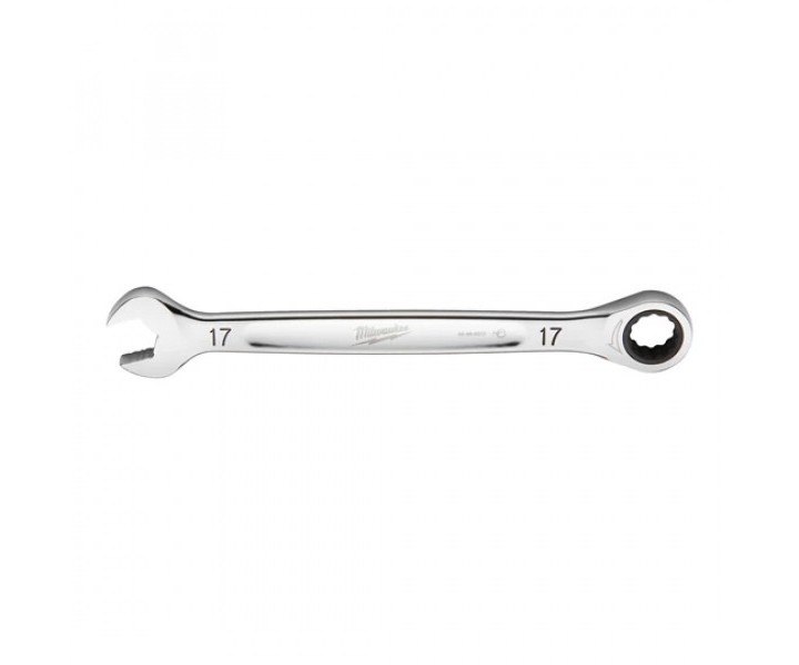 Ключ рожково-накидной Milwaukee с трещоткой MAXBITE 17 мм