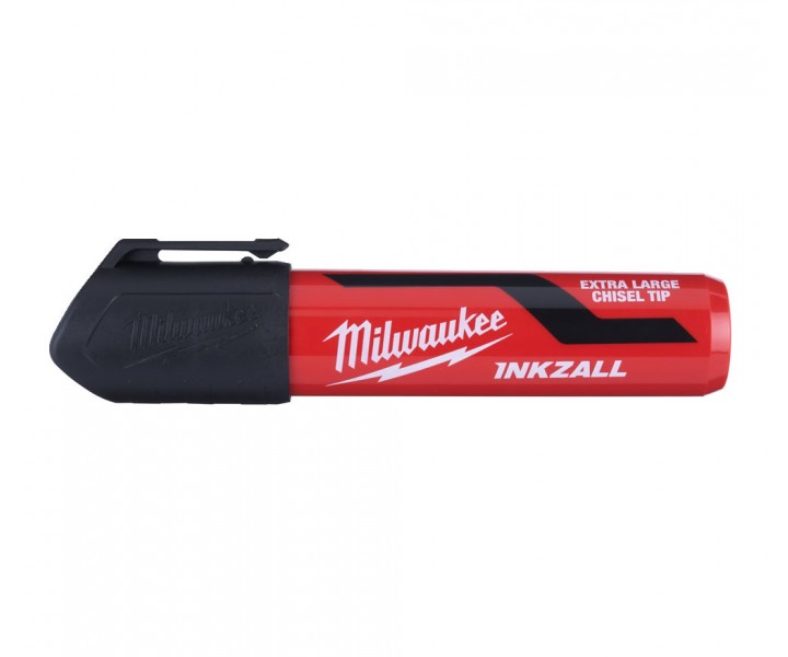Маркер Milwaukee INKZALL для стройплощадки супер-большой XL черный 1 шт