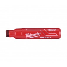 Маркер Milwaukee INKZALL для стройплощадки супер-большой XL красный 1шт