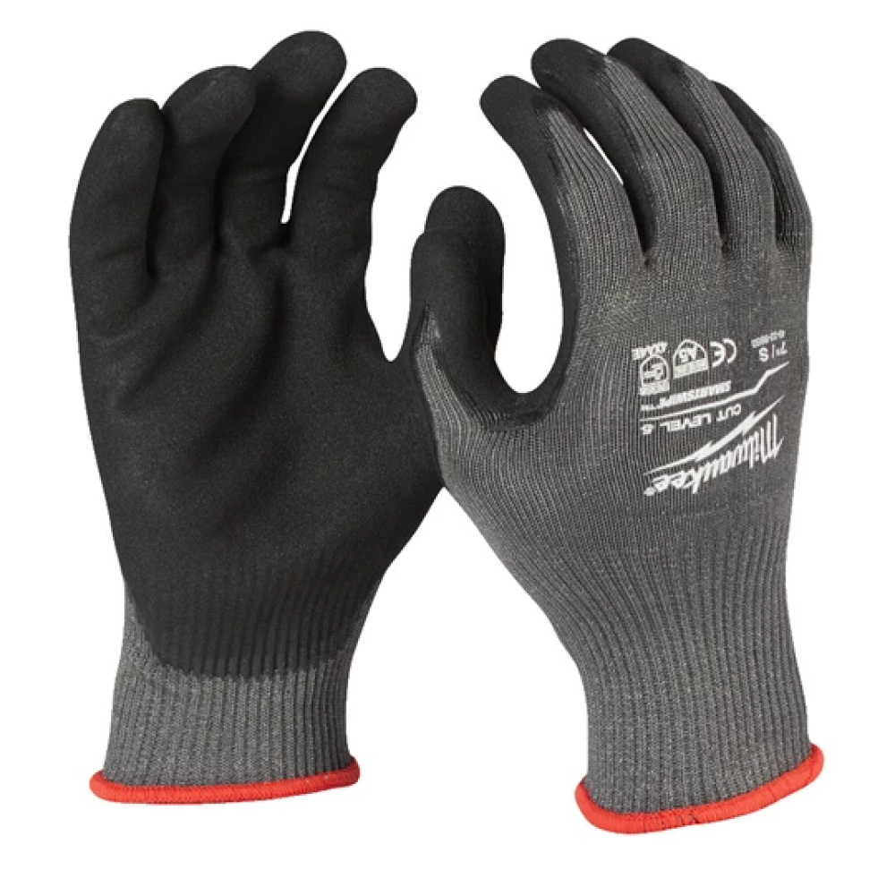 Перчатки Milwaukee с защитой от порезов размер M/8 12 пар