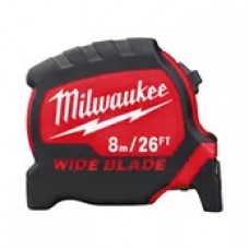 Рулетка Milwaukee Премиум с широким полотном  8м-26фт (футовая)