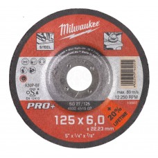 Шлифовальный диск по металлу Milwaukee SG 27 / 180 Х 6 PRO+