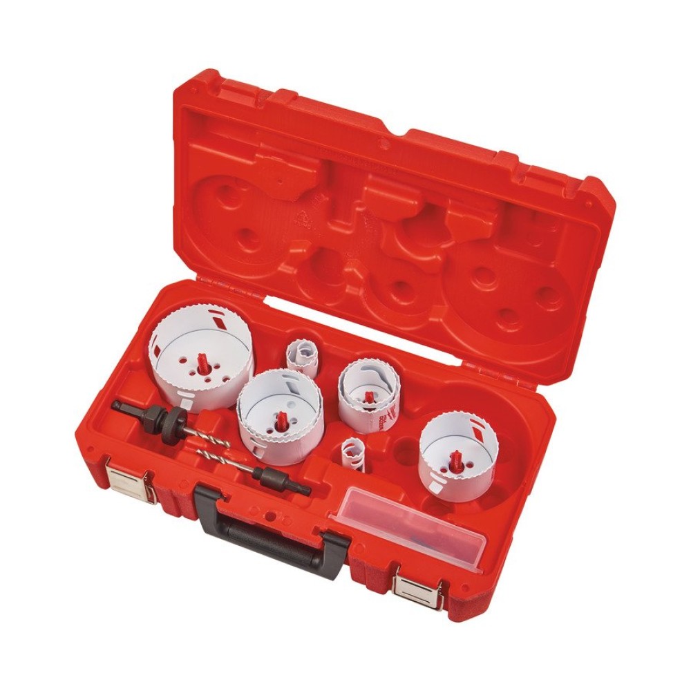 Набор биметаллических коронок Milwaukee HOLE DOZER HOLESAW SET 1 (10шт)