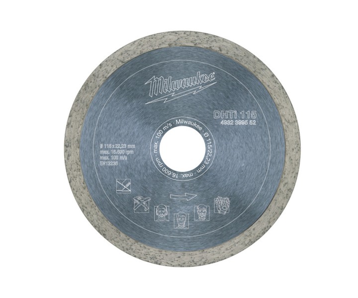 Алмазный диск Milwaukee профессиональная серия DHTi d 125 мм