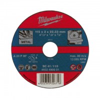 Отрезной диск Milwaukee по металлу SCS 41 / 230 X 3 X 22.2 мм