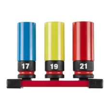 Головки 1/2" ударные SHOCKWAVE™ для колесных болтов набор 3ед. (17/19/21мм) (замена для 4932451568) (Арт. 4932493370) Головки 1/2" ударные SHOCKWAVE™ для колесных болтов набор 3ед. (17/19/21мм) (замена для 4932451568) (Арт. 4932493370)