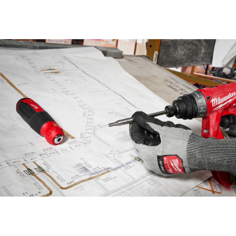 Отвертка Milwaukee TORX универсальная 14 в 1  (замена для 4932471599) (Арт. 4932492810)