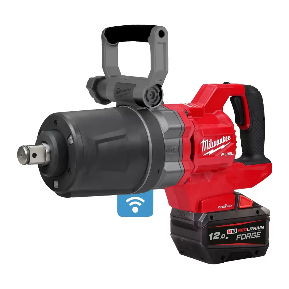Акк. гайковёрт M18 ONEFHIWF1DS-121C 1'' с D-образной рукояткой (укороченный) [FORGE™] (замена для 4933472072) (Арт. 4933499253)