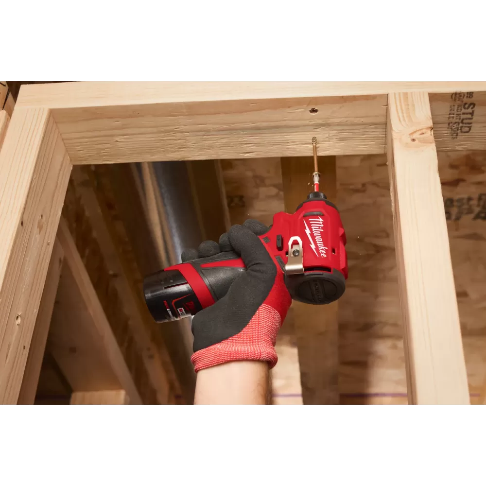 Аккумуляторный субкомпактный импульсный винтоверт Milwaukee M12 BLIDRC-0 (замена для 4933441955) (Арт. 4933499689)