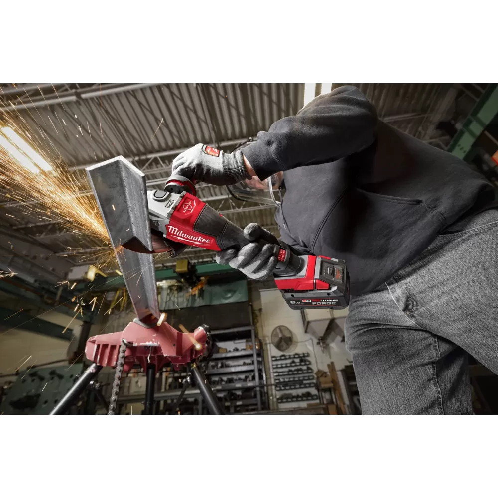 Аккумуляторная углошлифовальная машина (УШМ, Болгарка) Milwaukee M18 FHSAG125 XPDB2-0X FUEL 125мм (замена для 4933471078) (Арт. 4933493417)