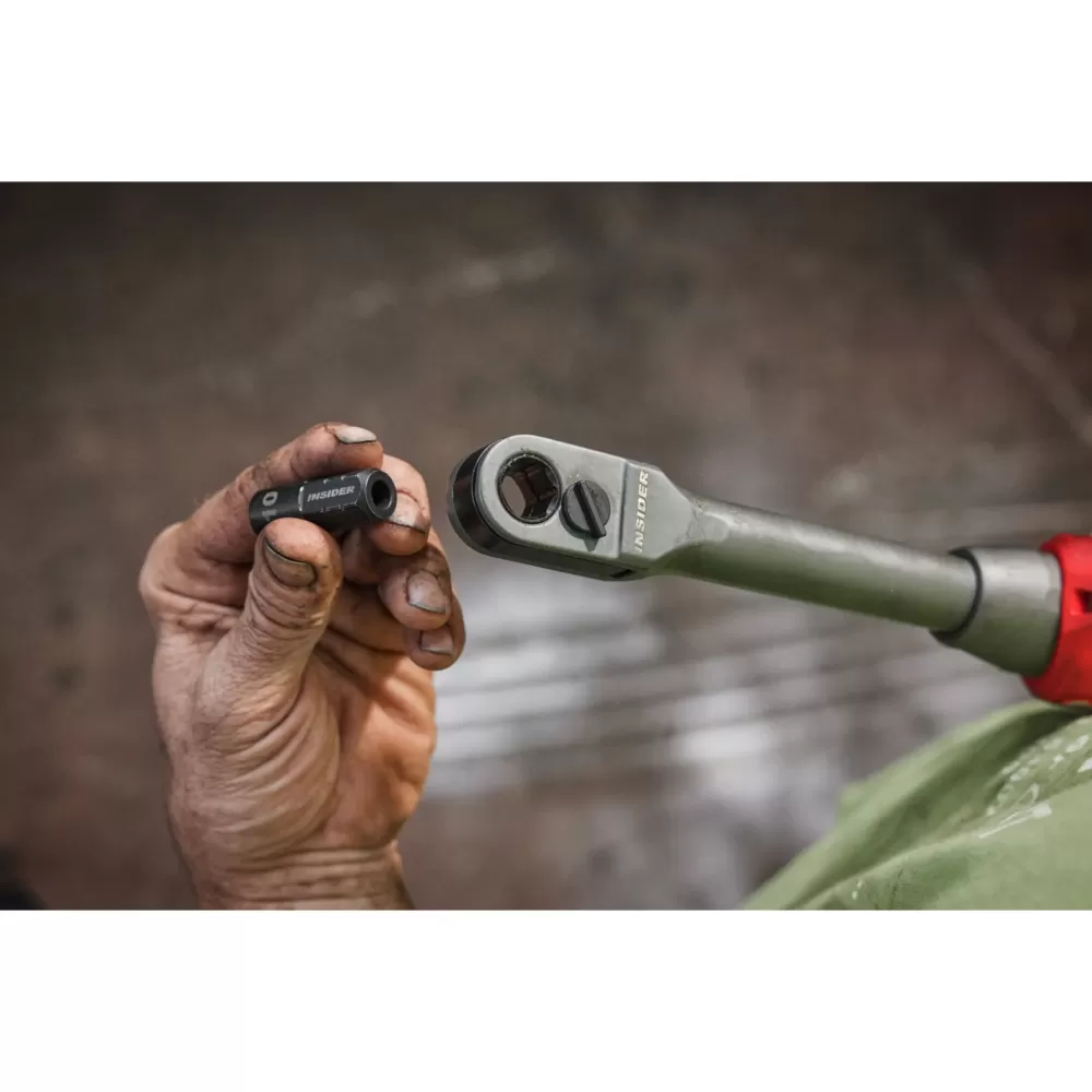Аккумуляторная сквозная удлиненная импульсная трещотка INSIDER™ Milwaukee M12 FPTR-202X FUEL (замена для 4933480754) (Арт. 4933499411)
