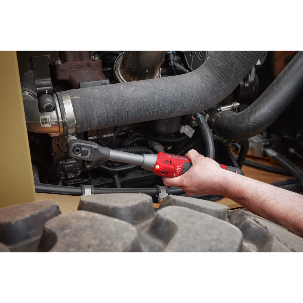 Аккумуляторная сквозная удлиненная импульсная трещотка INSIDER™ Milwaukee M12 FPTR-202X FUEL (замена для 4933480754) (Арт. 4933499411)