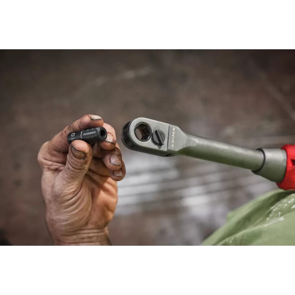 Аккумуляторная сквозная удлиненная импульсная трещотка INSIDER™ Milwaukee M12 FPTR-202X FUEL (замена для 4933480754) (Арт. 4933499411)