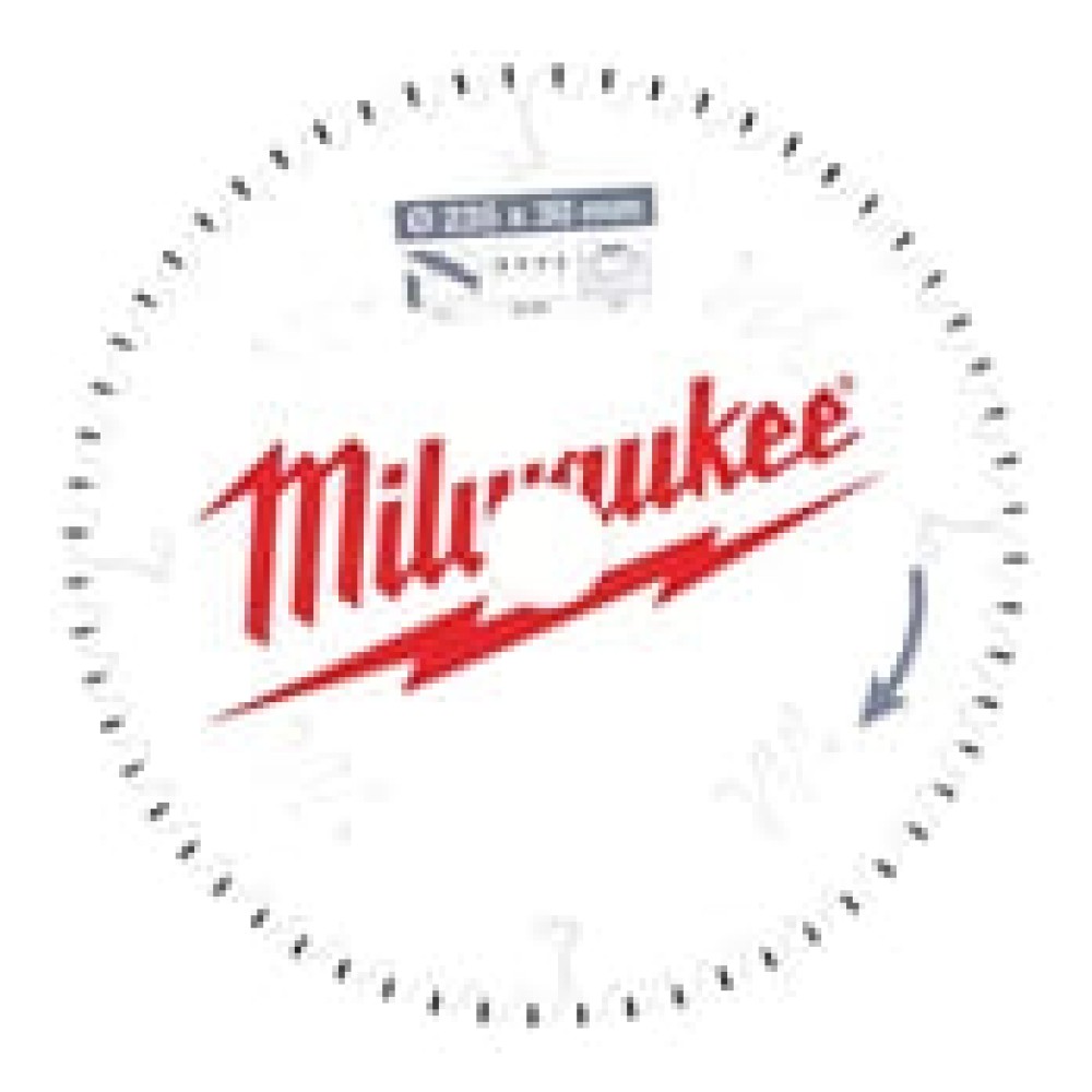 Пильный диск Milwaukee для циркулярной пилы по алюминию 235x30x2,4x60 трапецевидный