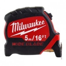 Рулетка Milwaukee Премиум с широким полотном  5м-16фт (футовая)