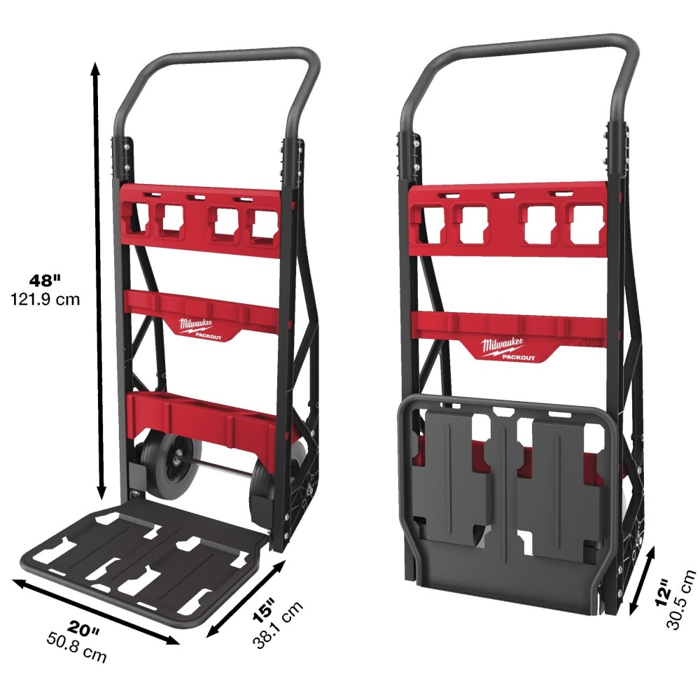 Тележка Milwaukee PACKOUT на 2 колесах