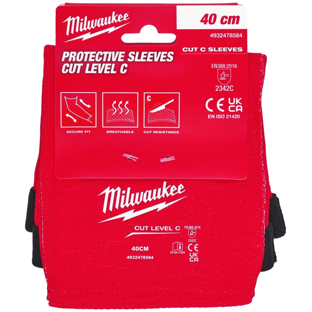 Нарукавники защитные Milwaukee Cut level 3/C, 40 см