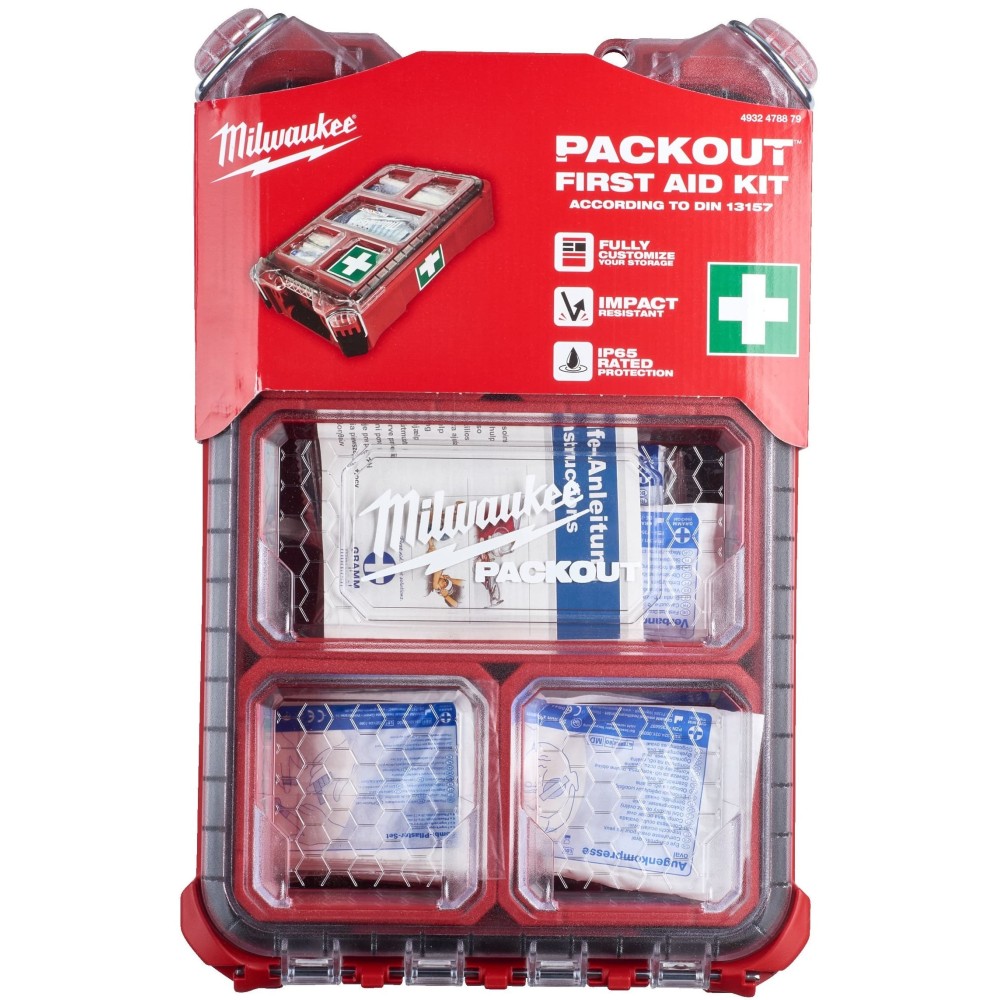 Аптечка Milwaukee PACKOUT FIRST AID KIT DIN 13157