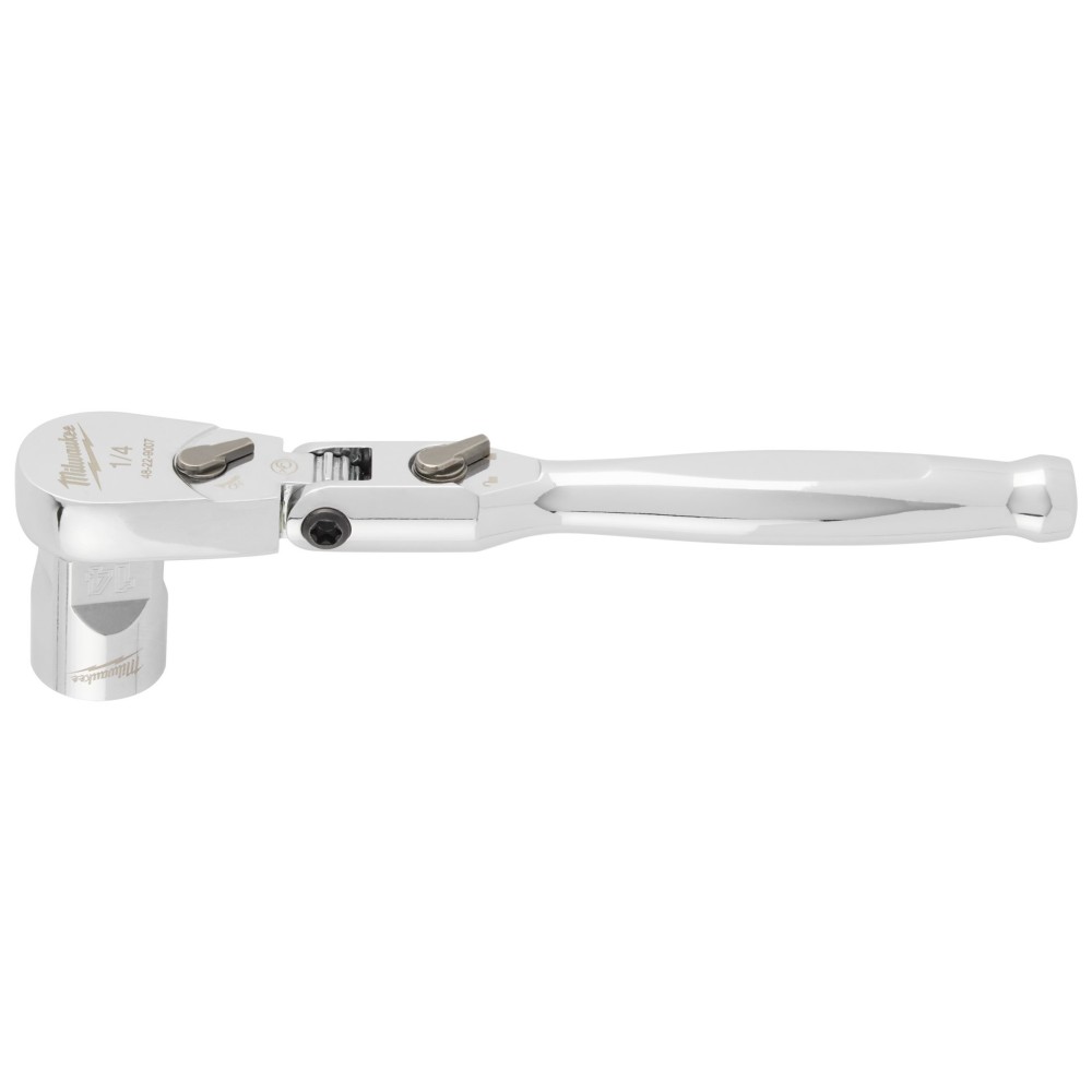 Трещотка шарнирная со шпинделем Milwaukee Drive Flex Head Ratchet 1/4