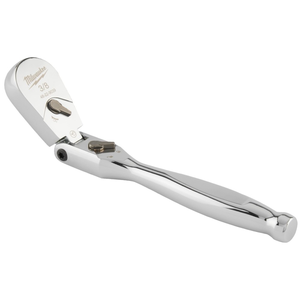 Трещотка шарнирная со шпинделем Milwaukee Drive Flex Head Ratchet 3/8