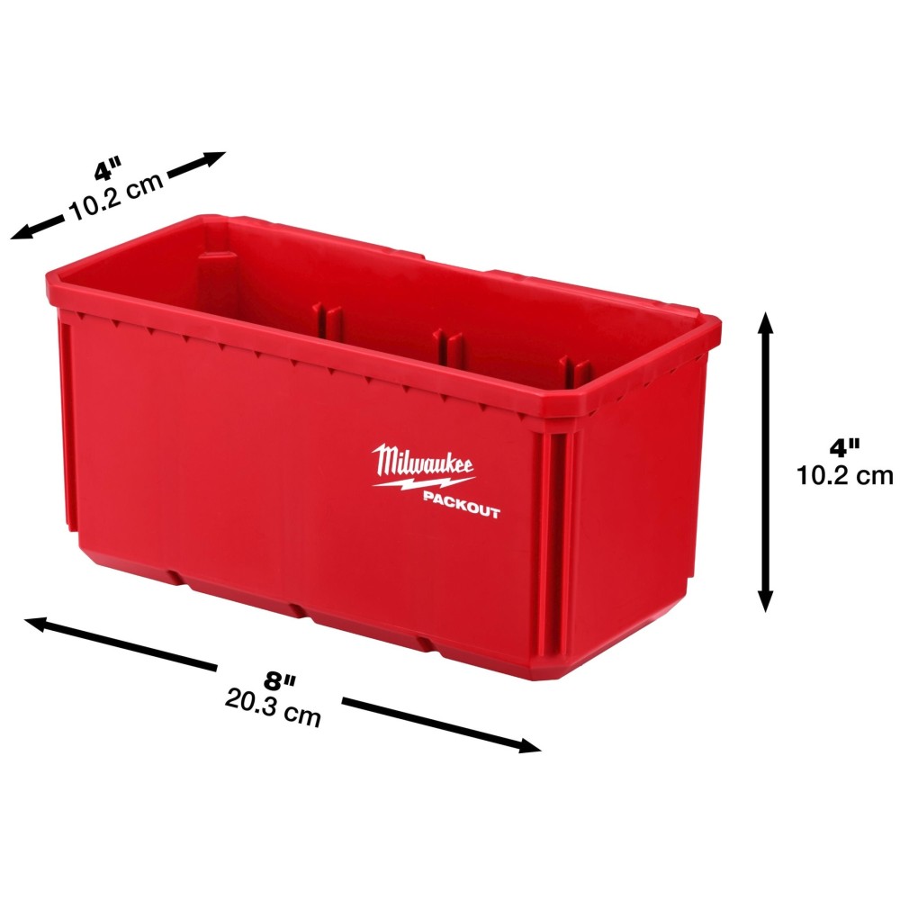 Ячейка PACKOUT™ Milwaukee 10x20см (2шт/уп) NEST BIN