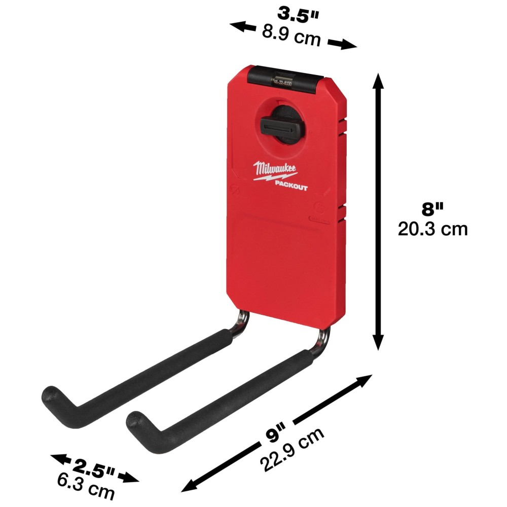 Крюк прямой универсальный Milwaukee PACKOUT
