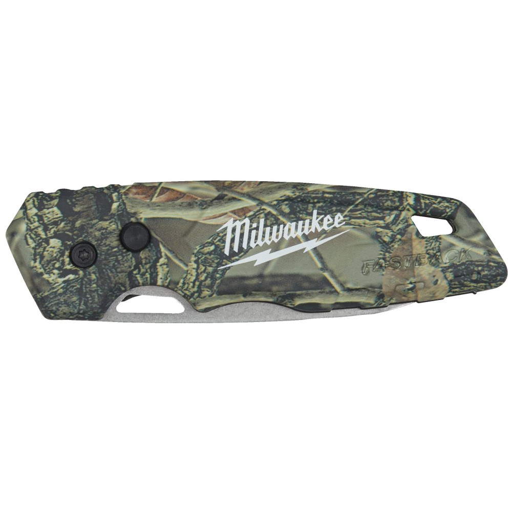 Нож складной Fastback камуфляжный Milwaukee CAMO FOLDING KNIFE