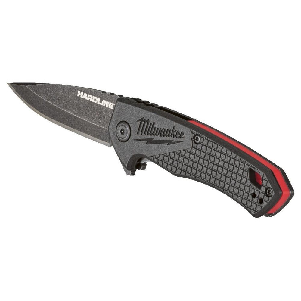 Нож HARDLINE™ складной 64мм (D2 сталь) Milwaukee FOLDING KNIFE SMOOTH