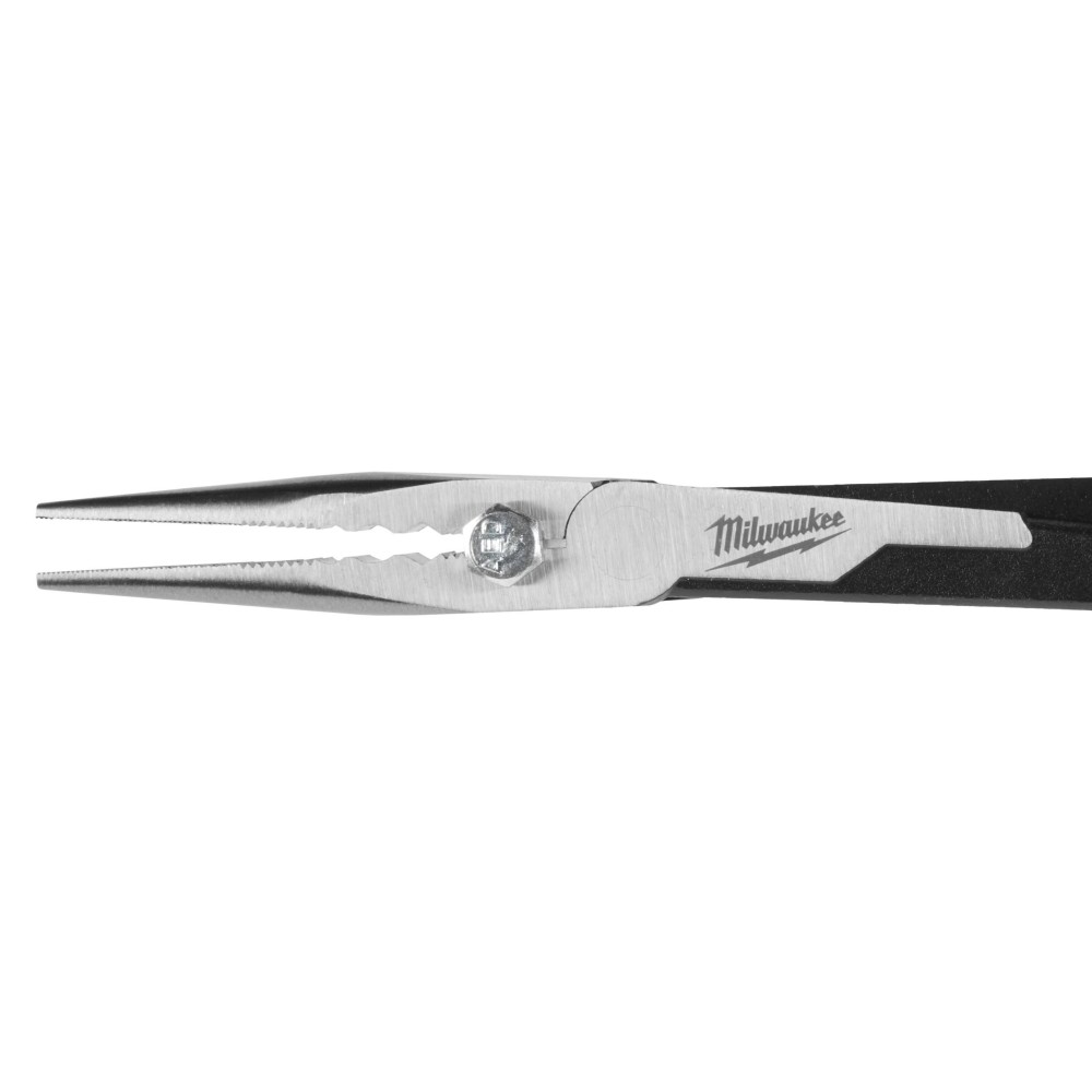 Длинногубцы Milwaukee удлиненные монтажные прямые LONG REACH PLIER - STRAIGHT