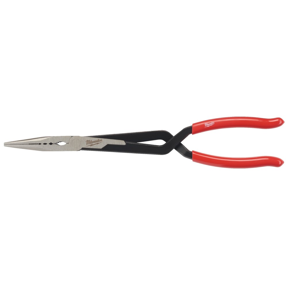 Длинногубцы Milwaukee удлиненные монтажные прямые LONG REACH PLIER - STRAIGHT