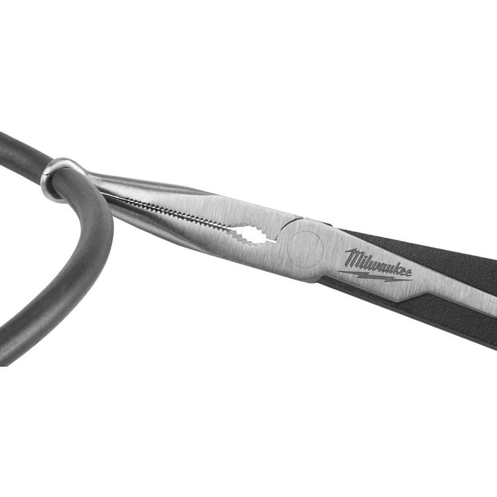 Длинногубцы с круглым захватом 12.7мм удлиненные Milwaukee MEDIUM DIAMETER HOSE GRIP PLIER