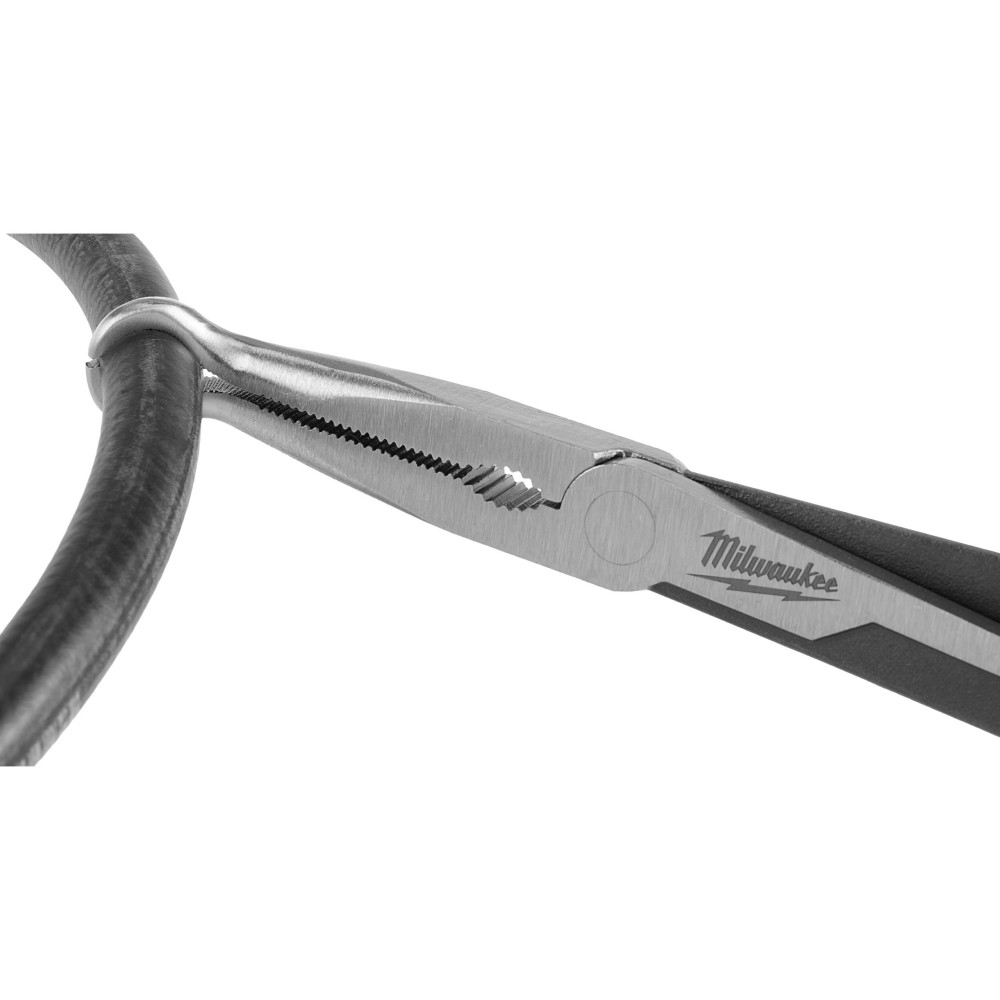 Длинногубцы с круглым захватом 19мм удлиненные Milwaukee LARGE DIAMETER HOSE GRIP PLIER