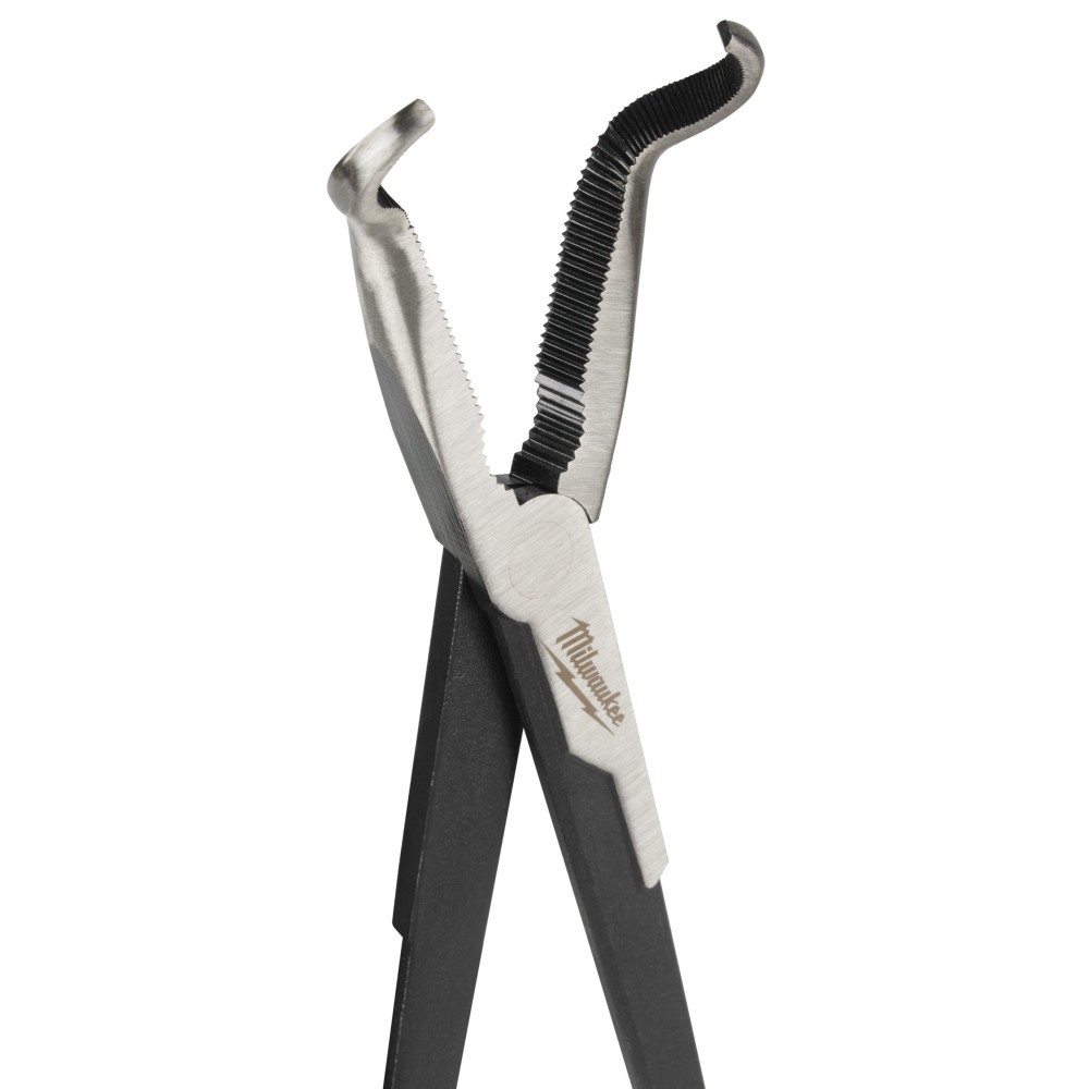 Длинногубцы с круглым захватом 19мм удлиненные Milwaukee LARGE DIAMETER HOSE GRIP PLIER