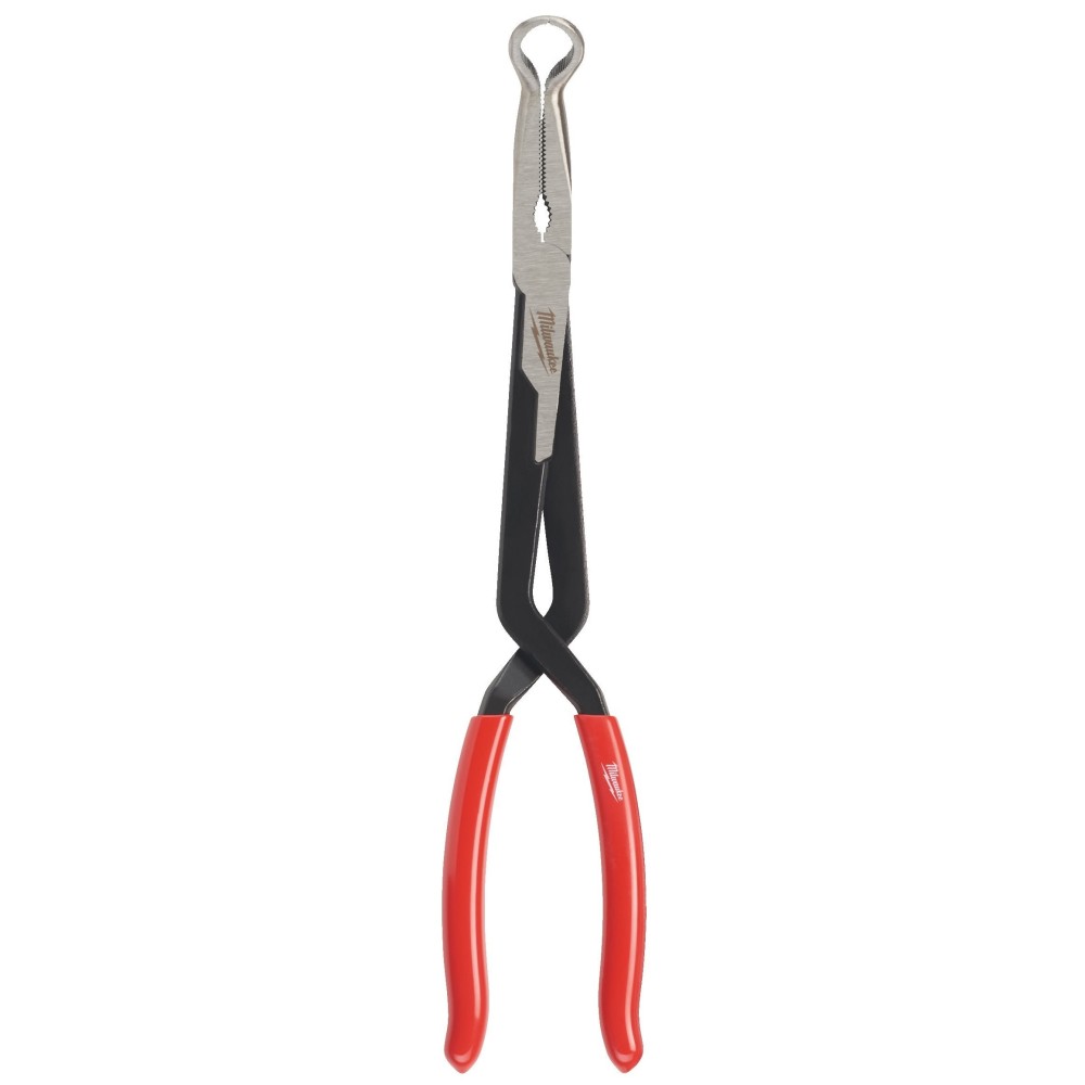 Длинногубцы с круглым захватом 19мм удлиненные Milwaukee LARGE DIAMETER HOSE GRIP PLIER