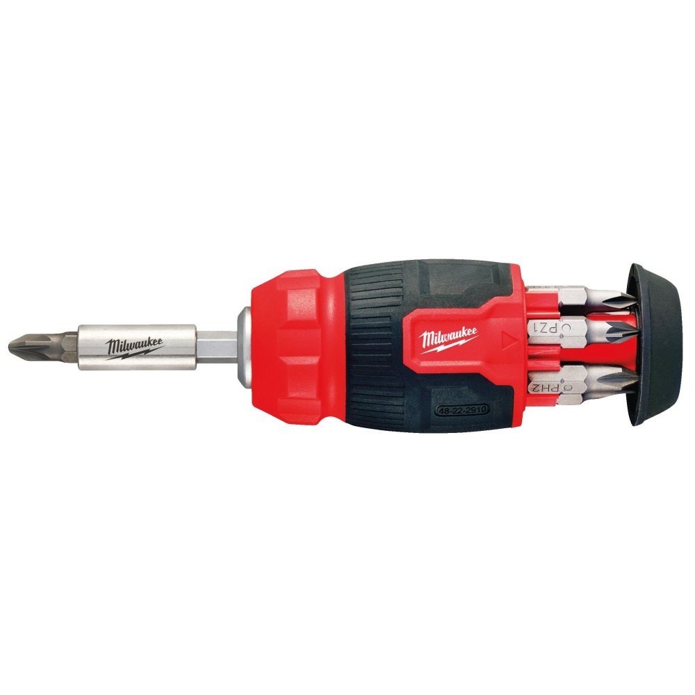 Отвертка универсальная компактная 8 в 1 Milwaukee COMPACT MULTI-BIT SCREWDRIVER