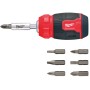 Отвертка универсальная компактная 8 в 1 Milwaukee COMPACT MULTI-BIT SCREWDRIVER