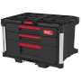 Ящик с выдвижными отсеками 2+1 Milwaukee PACKOUT DRAWER BOX