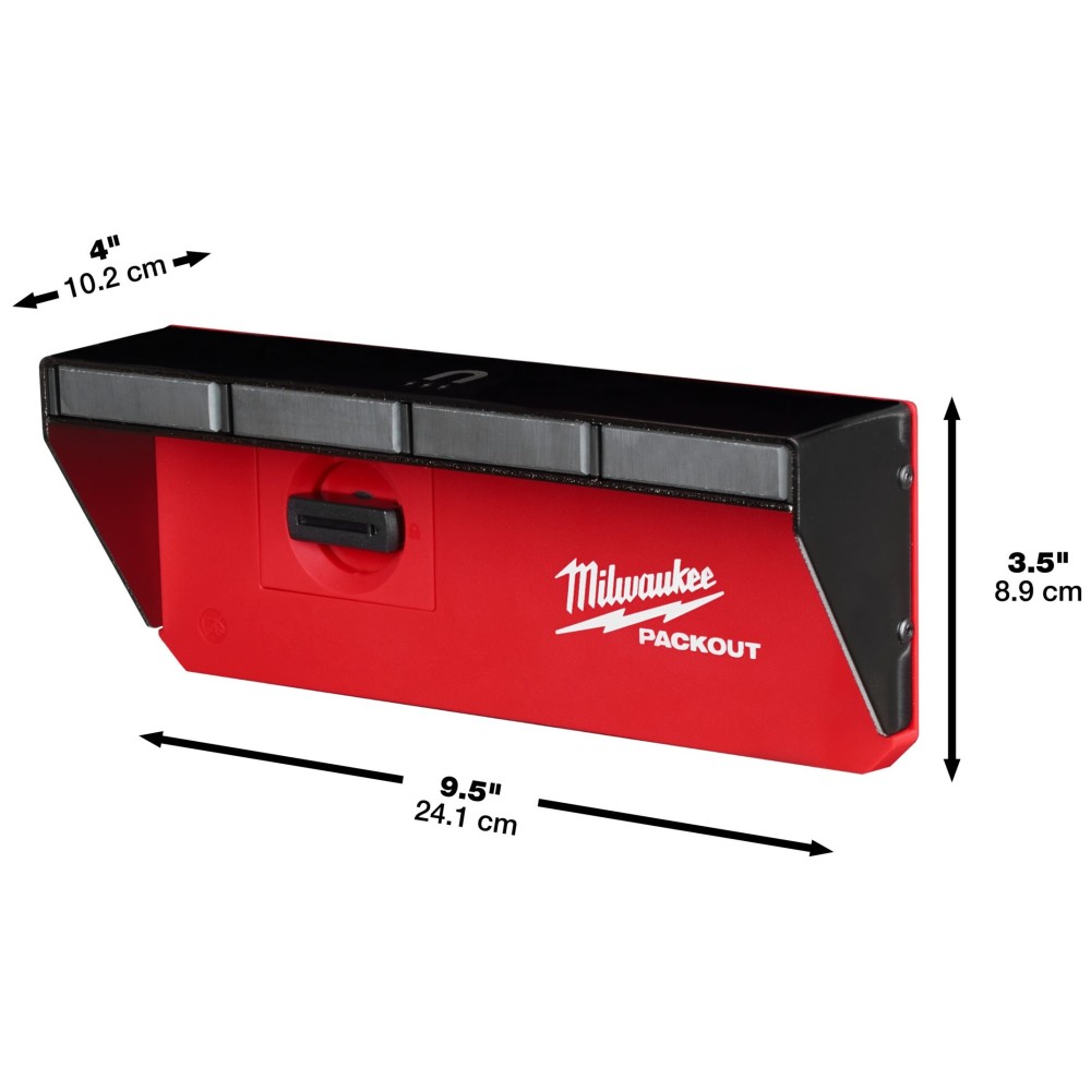 Полка магнитная для хранения PACKOUT™ MILWAUKEE MAGNETIC RACK