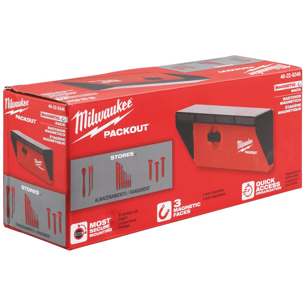 Полка магнитная для хранения PACKOUT™ MILWAUKEE MAGNETIC RACK