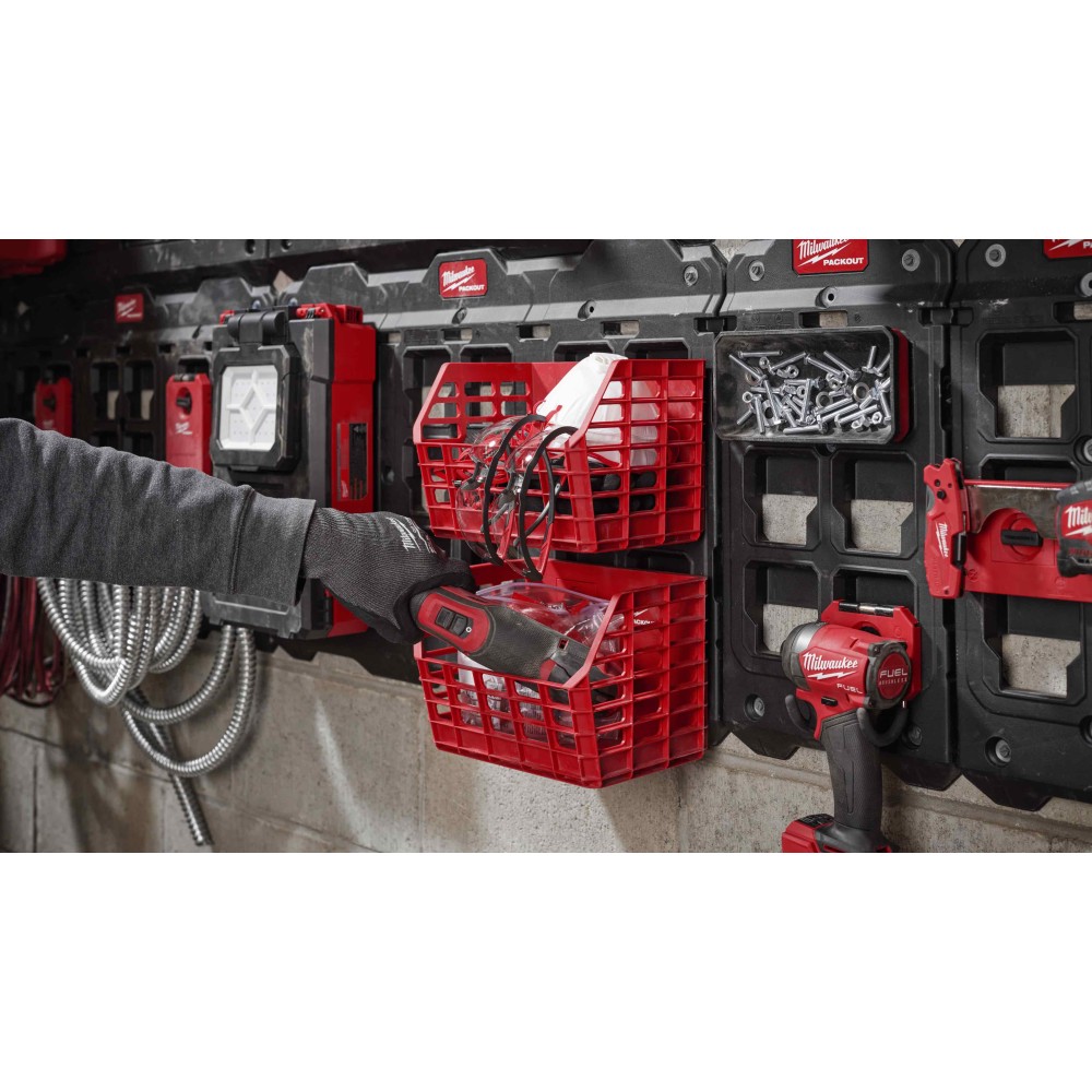 Корзина-полка сетчатая Milwaukee PACKOUT™ WIRE BASKET