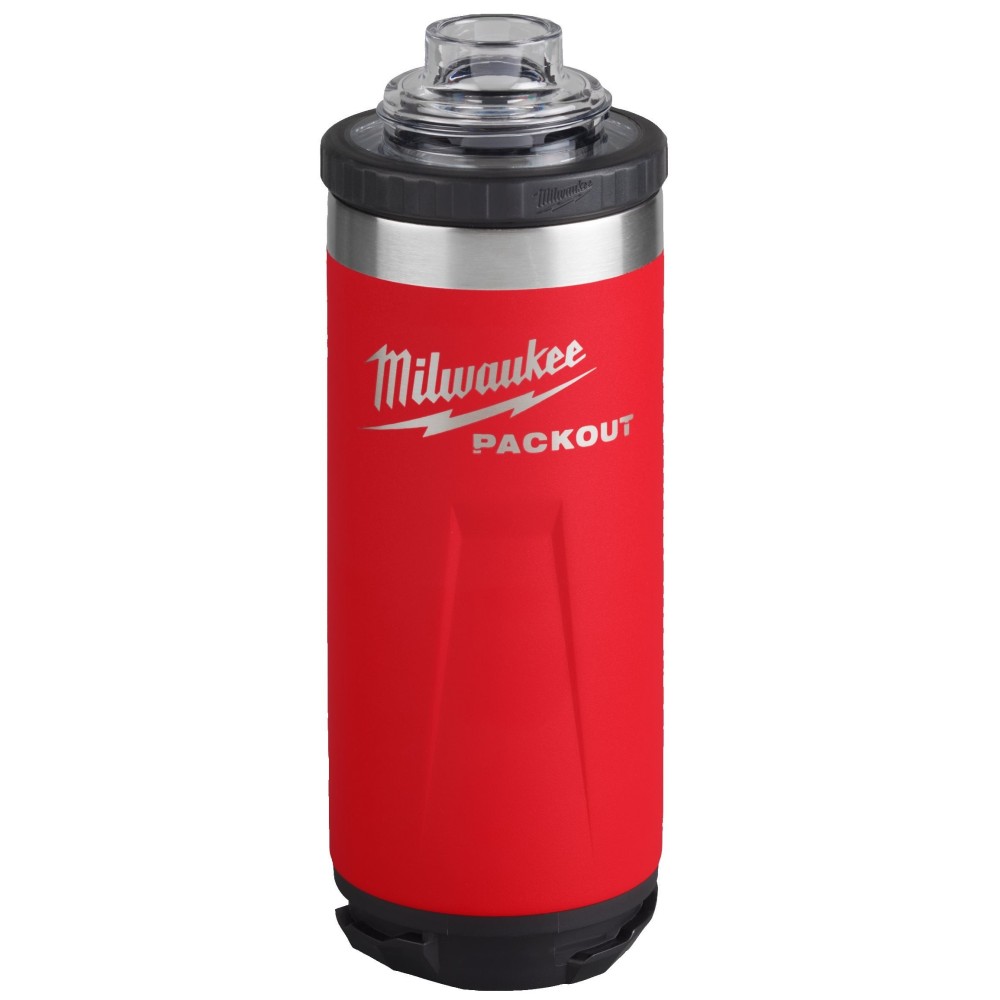 Термос красный Milwaukee PACKOUT™ CHUG LID 710 мл